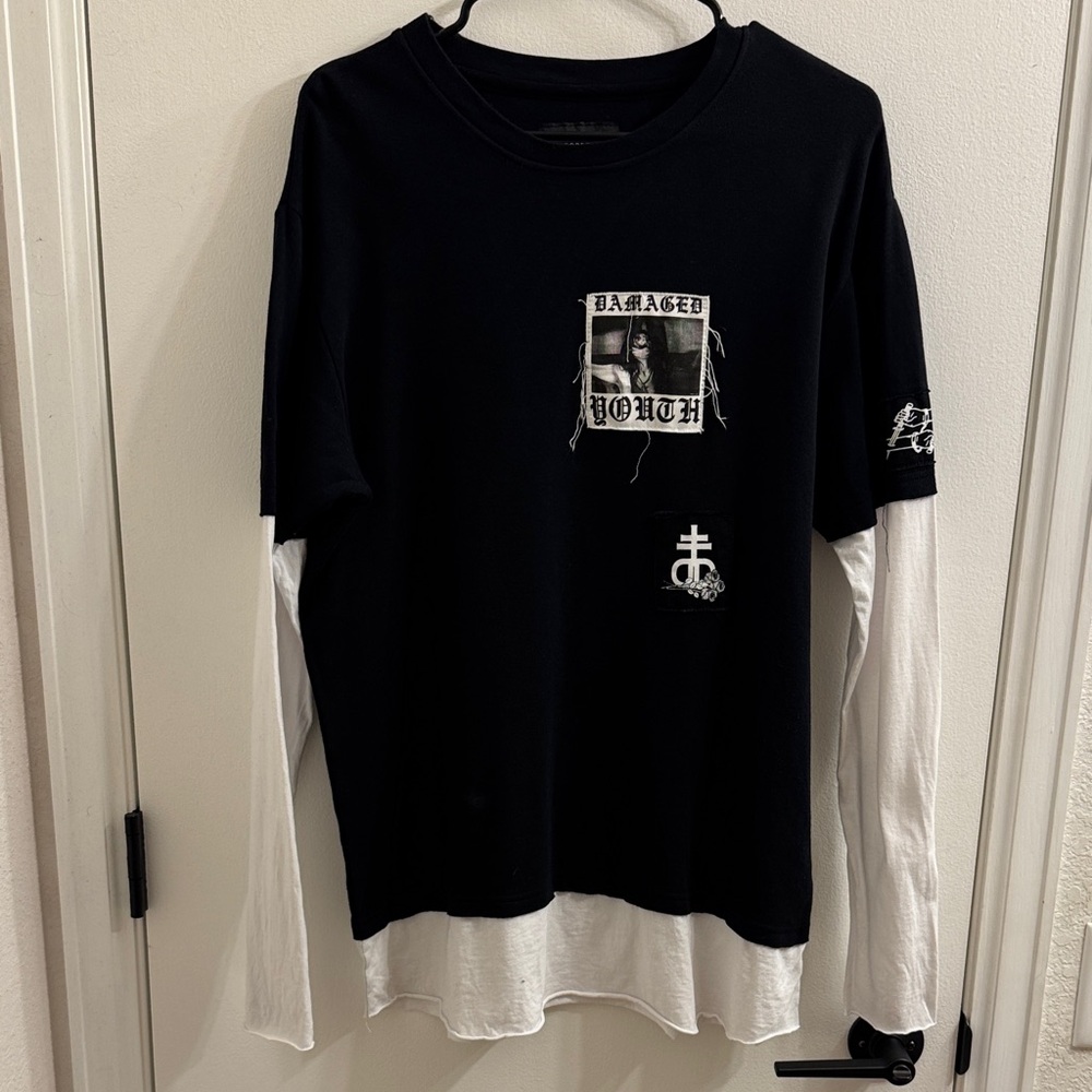 DROP DEAD: Damaged Youth Long sleeve